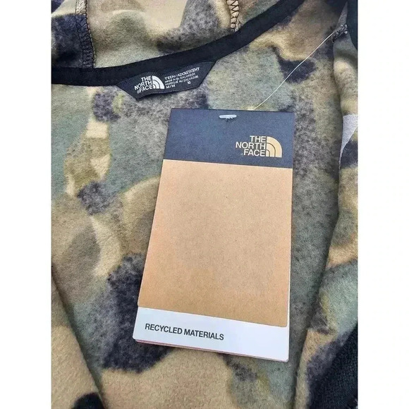 The North Face Kids' M Glacier Full Zip Hooded Jacket NWT - Picture 8 of 9